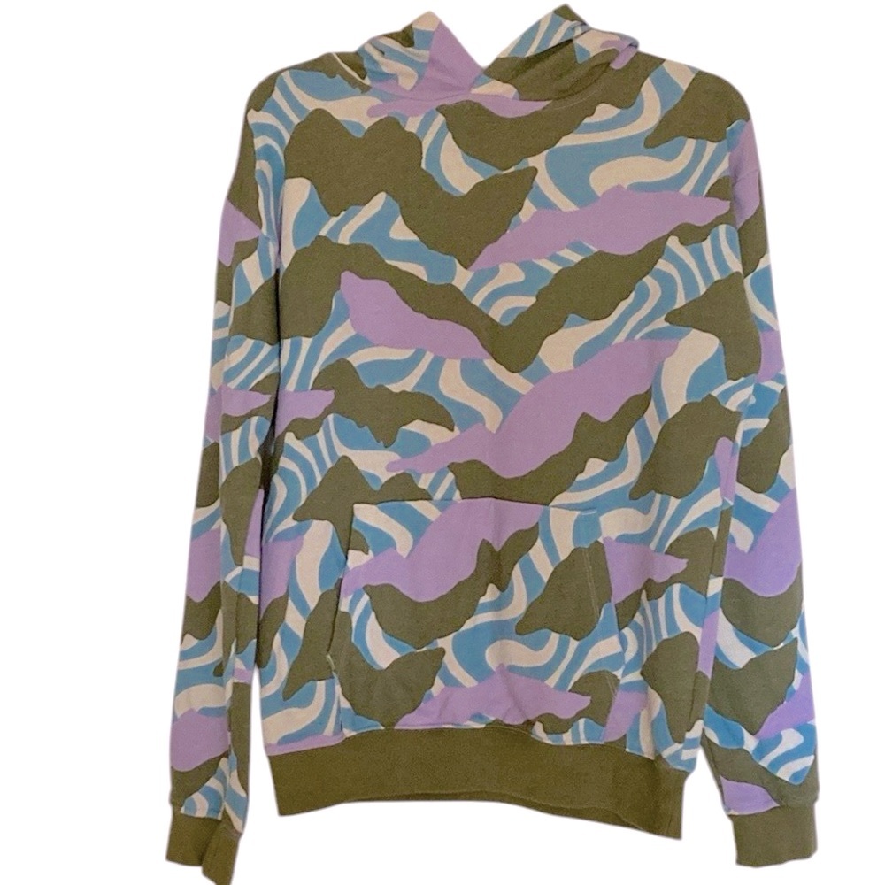 Treasure and Bond hoodie with Camo print, S, NWOT